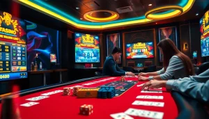 Engaging interactive gaming experience at tk88win.live showcasing casino excitement.