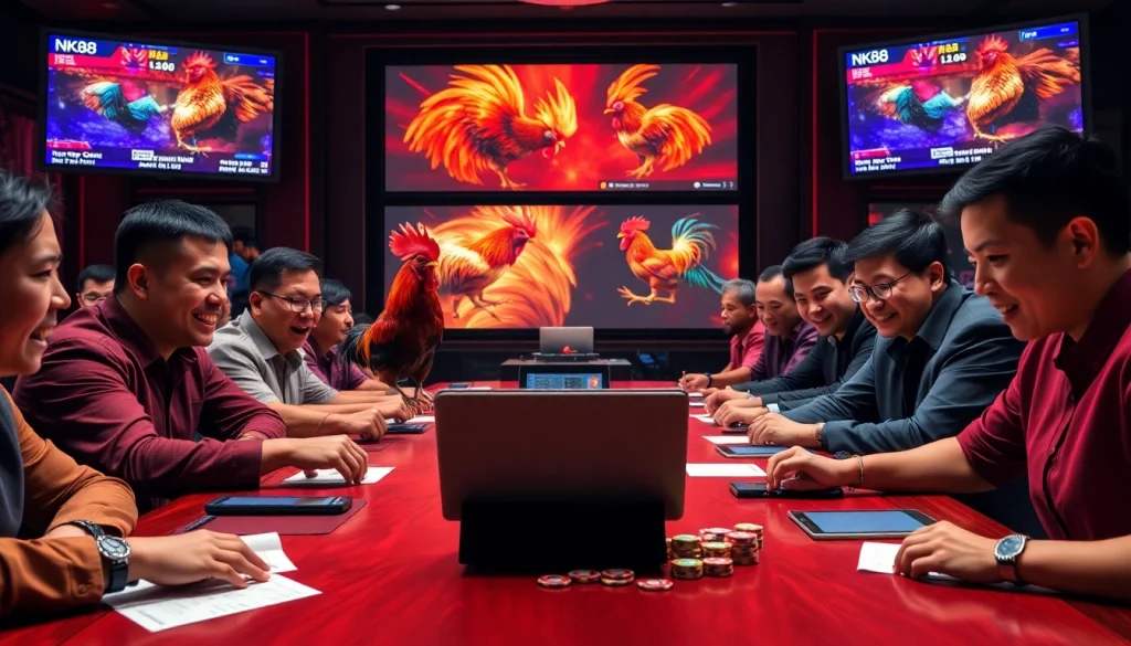 Place your bets on Đá gà NK88 with thrilling live action and high-stakes excitement.