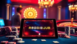 Experience the thrill of רמיקוב אונליין with an engaging digital gameplay scene.