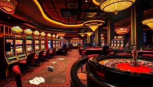 Rasakan pengalaman judi yang mendebarkan dengan Datukwin di kasino mewah yang menampilkan mesin slot yang hidup dan aksi poker.