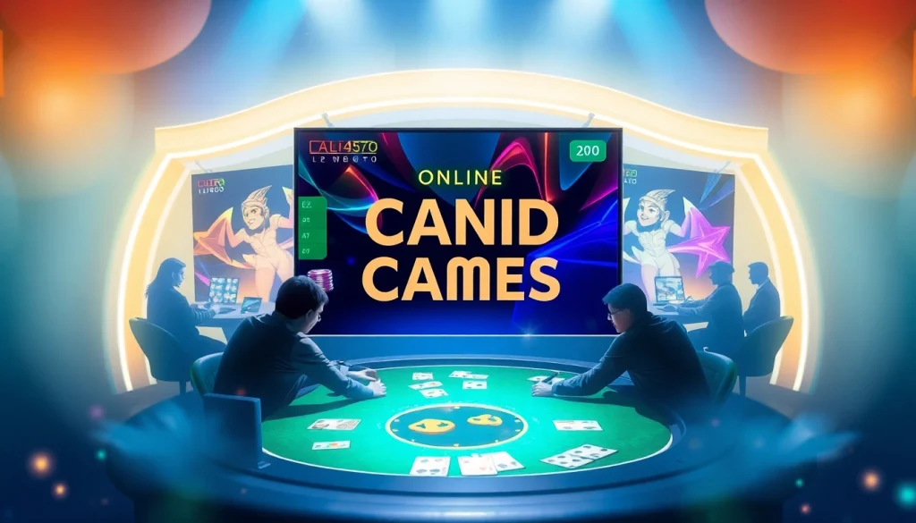 Exciting online card game scene showcasing engaging gameplay on gamebaidoithuong.com.vc