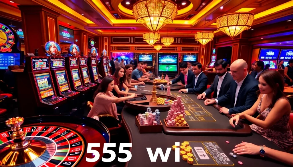 Experience the excitement of 555win com with vibrant casino games and enthusiastic players.