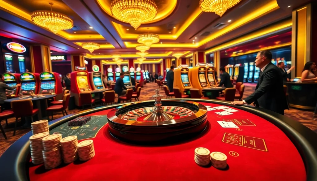 Players celebrating a win at the iwinclub luxury casino table, enjoying high-stakes gameplay.