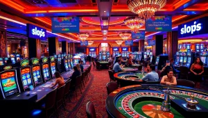 Experience excitement at slo365 with vibrant slot machines and engaging casino games.
