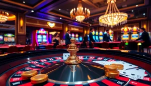 Experience thrilling gameplay at the sc88 casino with vibrant roulette and poker action.