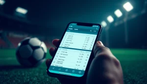 Live betting interface showcasing dynamic odds from https://keonhacai.gold/ on a smartphone.