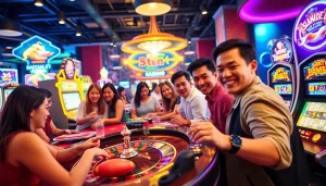 Exciting online casino experience at https://33win.global/ showcasing diverse games and joyful players.