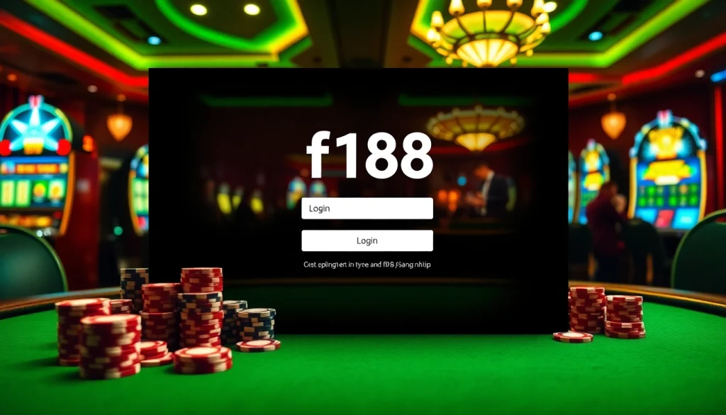 Experience seamless betting with f168 đăng nhập at our modern online casino featuring luxurious tables and vibrant games.