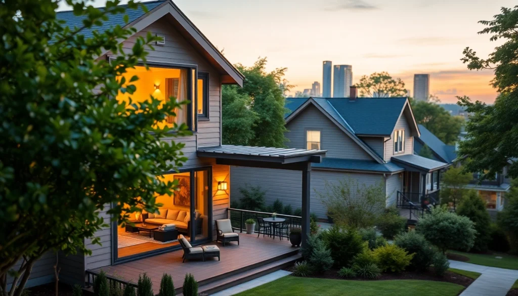 Beautiful residential architecture by a Residential Architect Boston in a serene neighborhood.