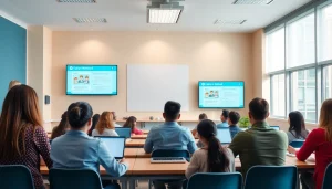 学習に熱心な生徒がいる活気あるオンライン教室でのカランメソッド料金比較